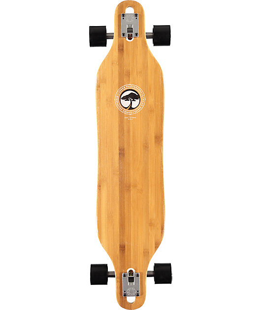 Arbor Axis Bamboo 40" Drop Through Longboard Complete Zumiez